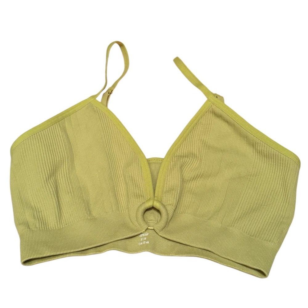 Aerie ribbed plunge bra